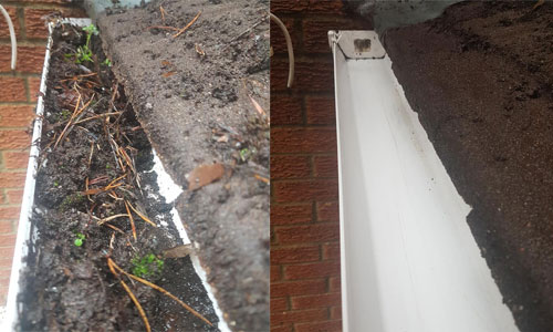 gutter cleaning burton upon trent