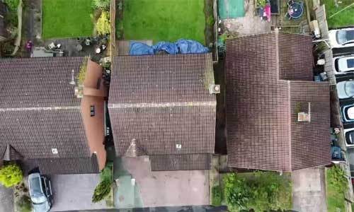 dirty roof