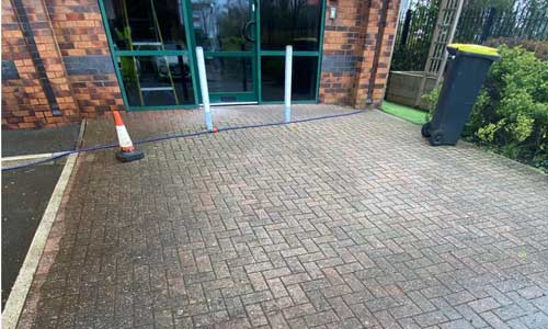 paving cleaning